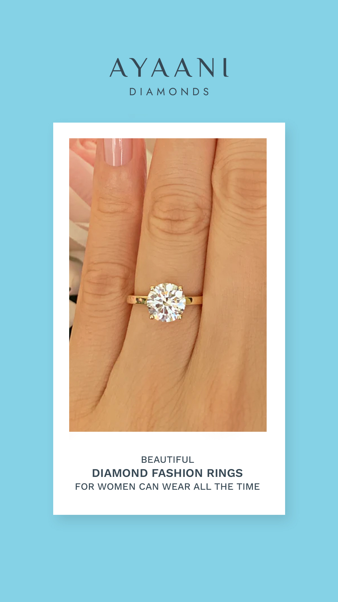 Unusual Wedding Rings Rose Gold Proposal Ring VD10016