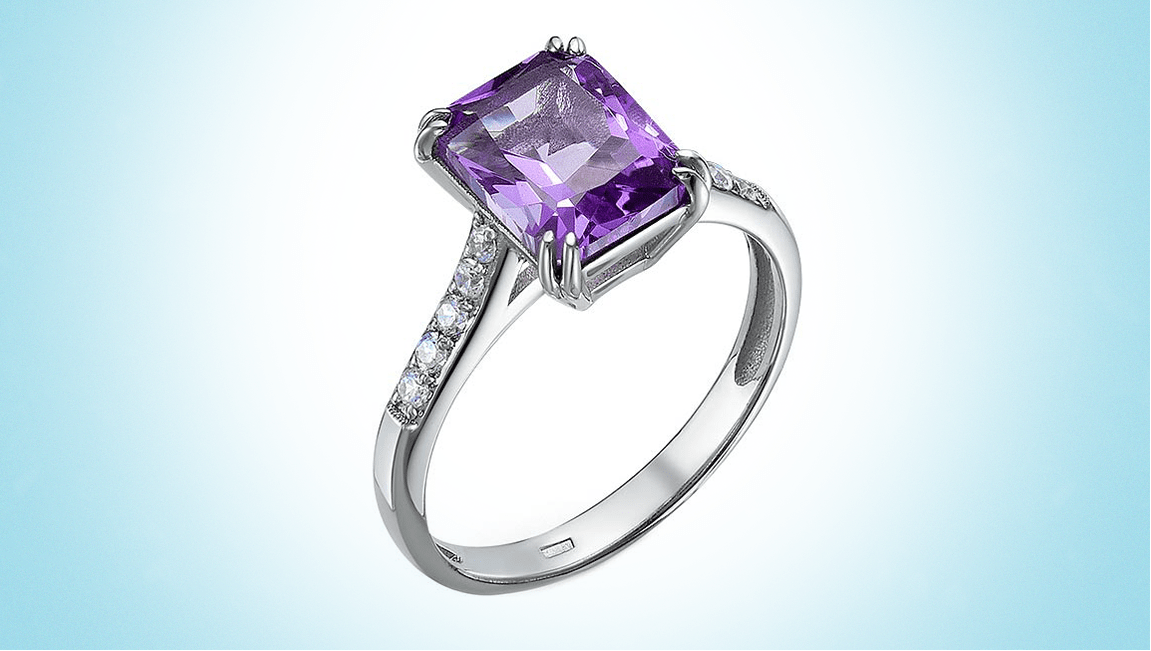 What is the history of amethyst (February's birthstone)