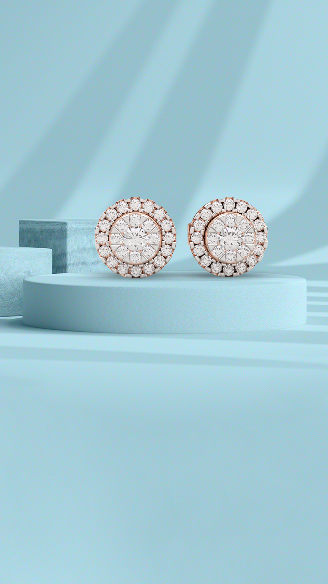 Tiffany Soleste earrings in platinum with aquamarines and diamonds   Tiffany  Co