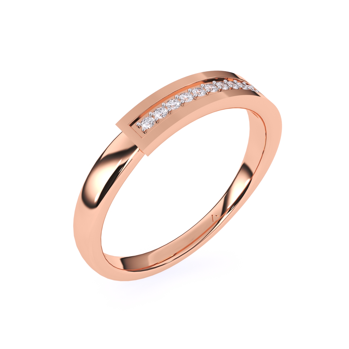 Couple Wedding Rings Men's Zirconia Decor Ring Daily Wear - Temu