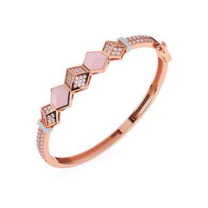 Gorgeuos Diamond Charm Bracelet