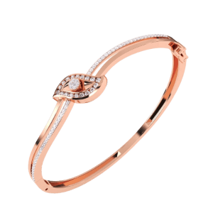 Leaf Inspired Diamond Bracelet